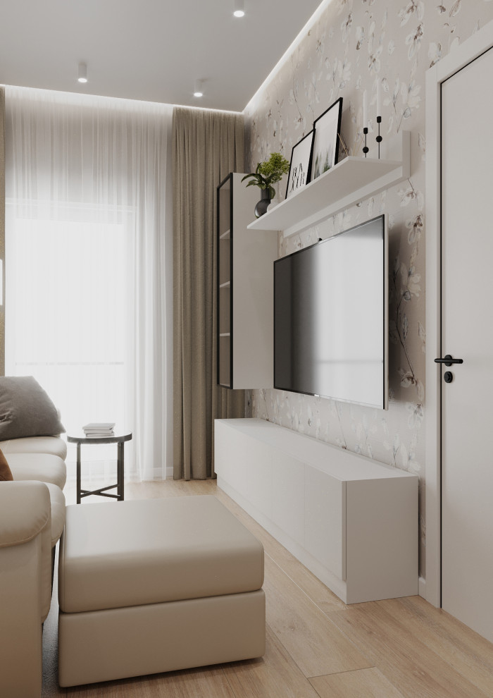 Innenarchitektur einer kleinen Wohnung