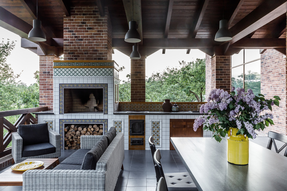 Houzz-тур: Большая дача в горах на Кубани