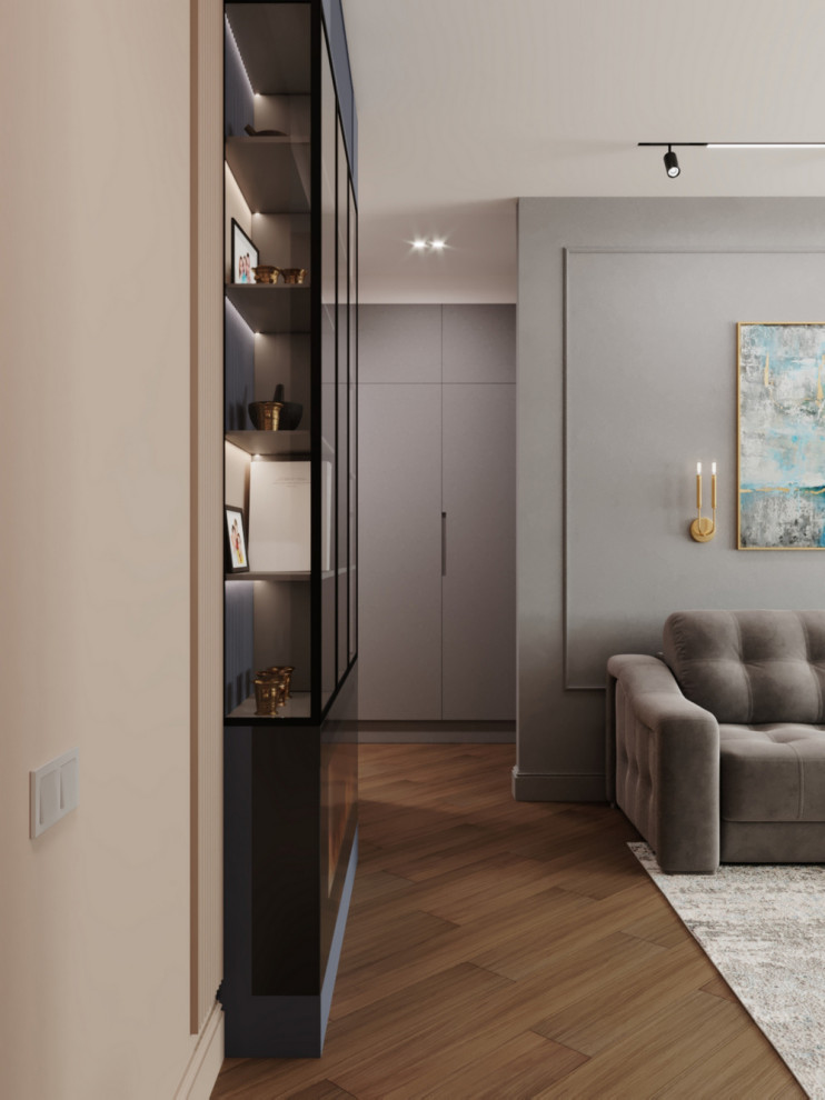 Кухня-гостиная в ЖК "Filicity"шкаф