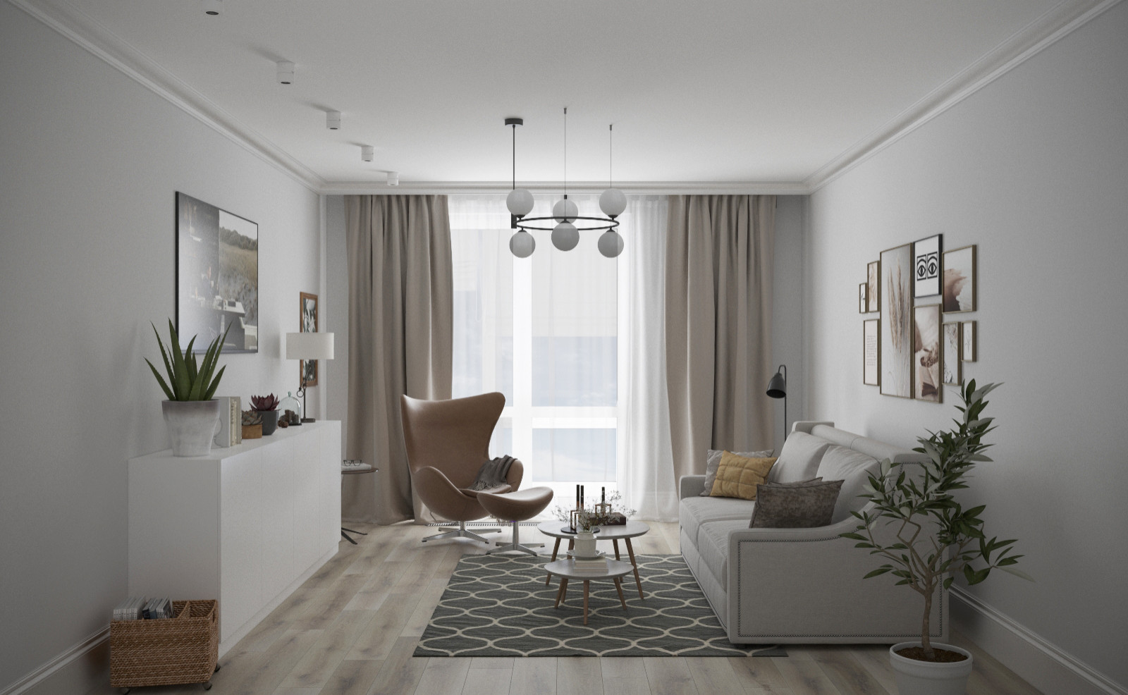 Обложка проекта: Дизайн гостиной