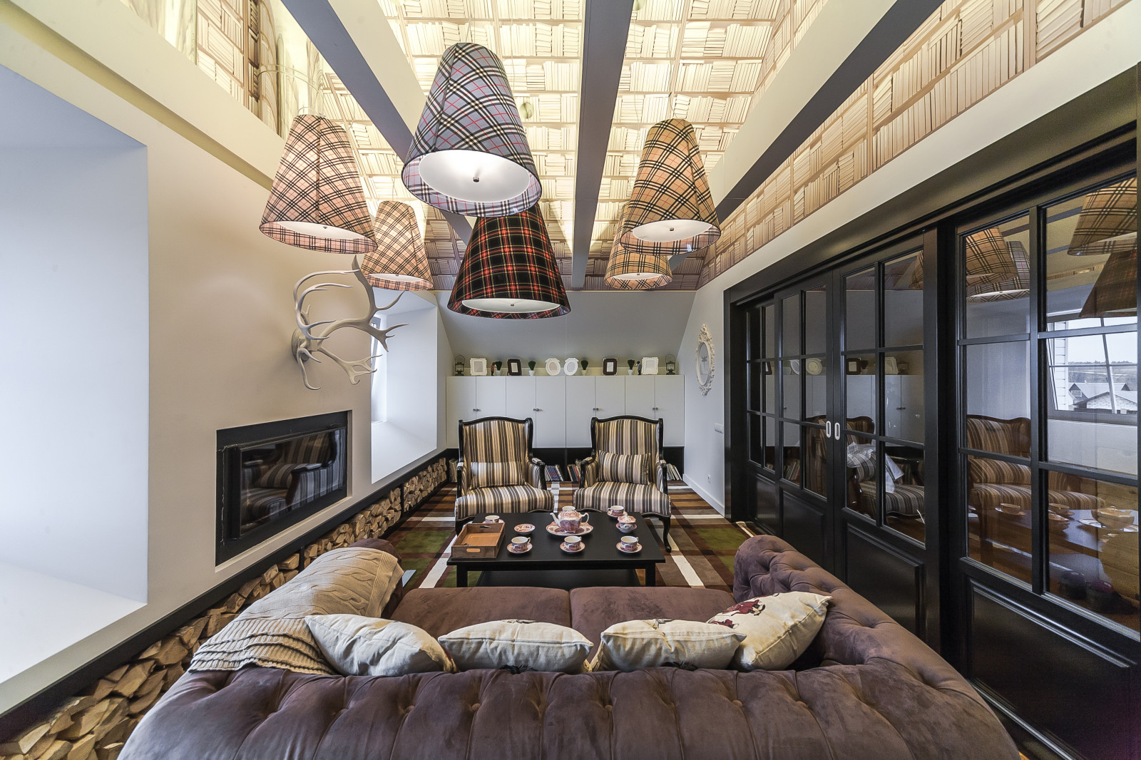 проект гостиной комнаты для программы "Дачный Ответ"