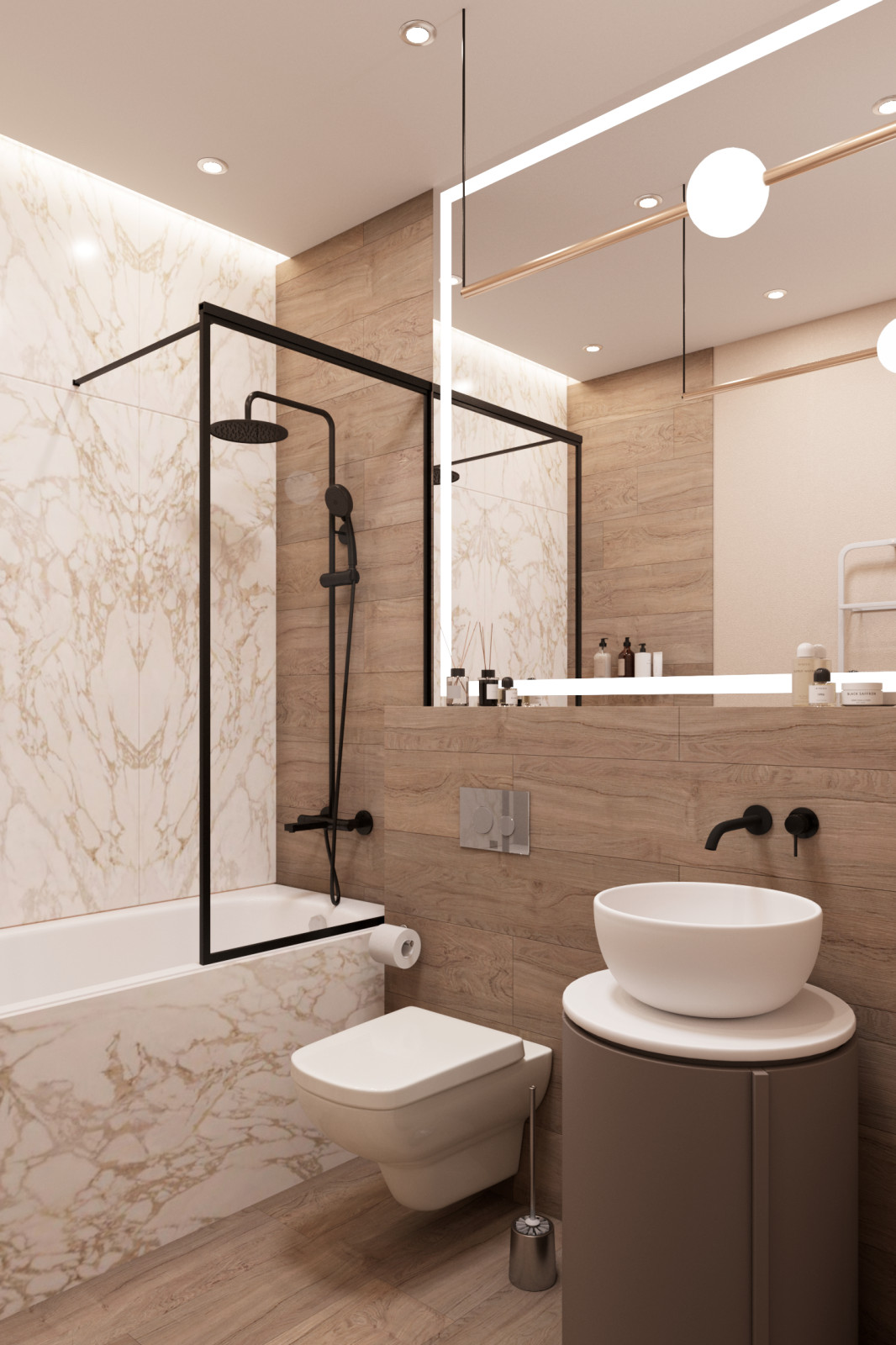 Квартира 200 м² у парка Царицыно (1 этаж)