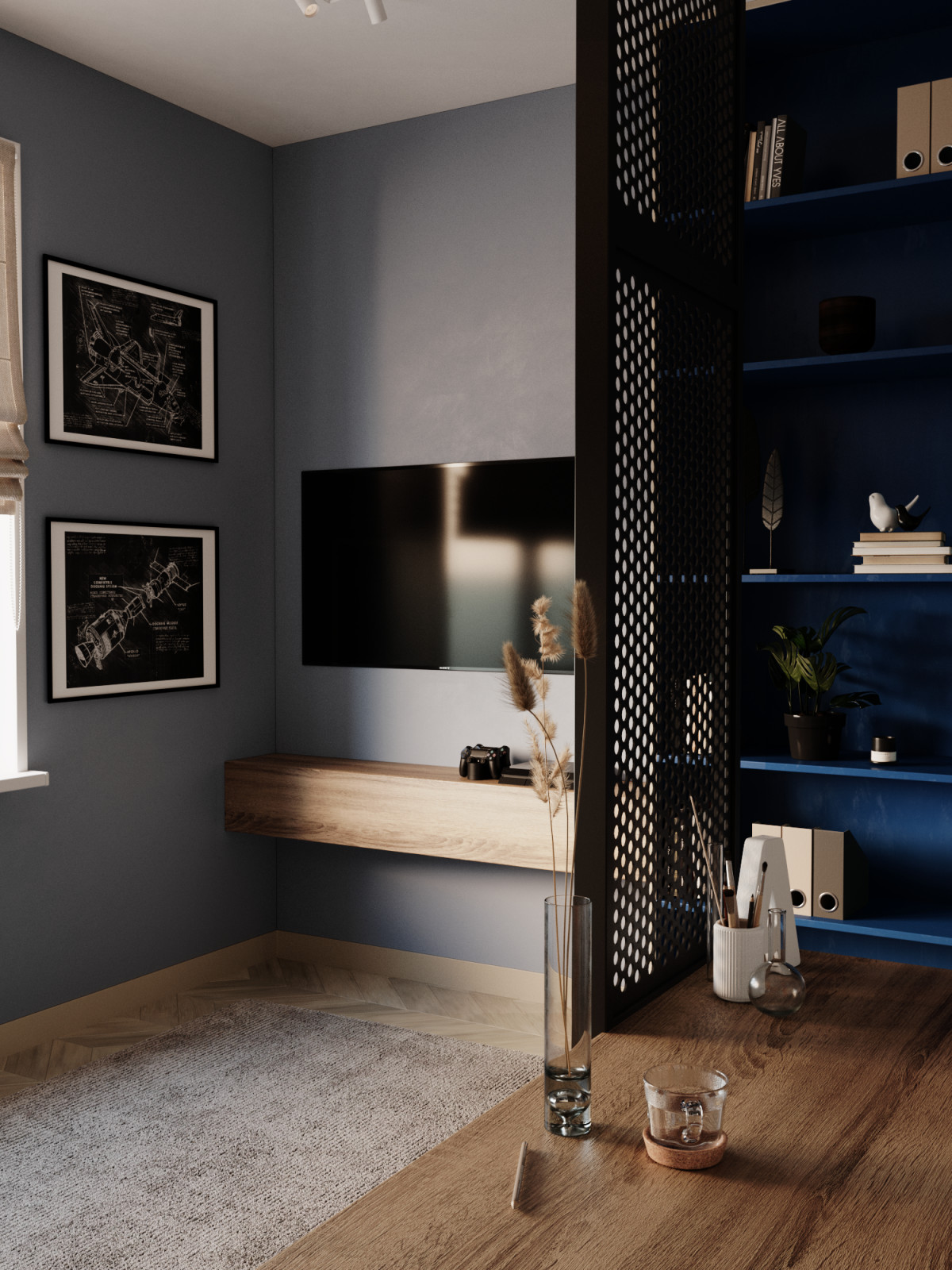 Четырехкомнатная квартира в ЖК Платинум