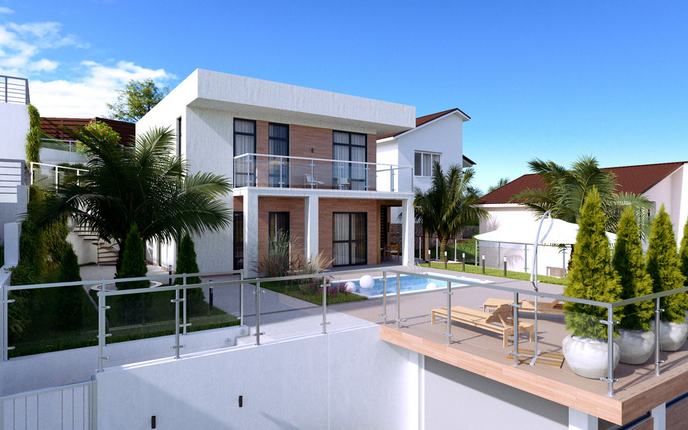 Обложка проекта: Благоустройство участка г.Сочи