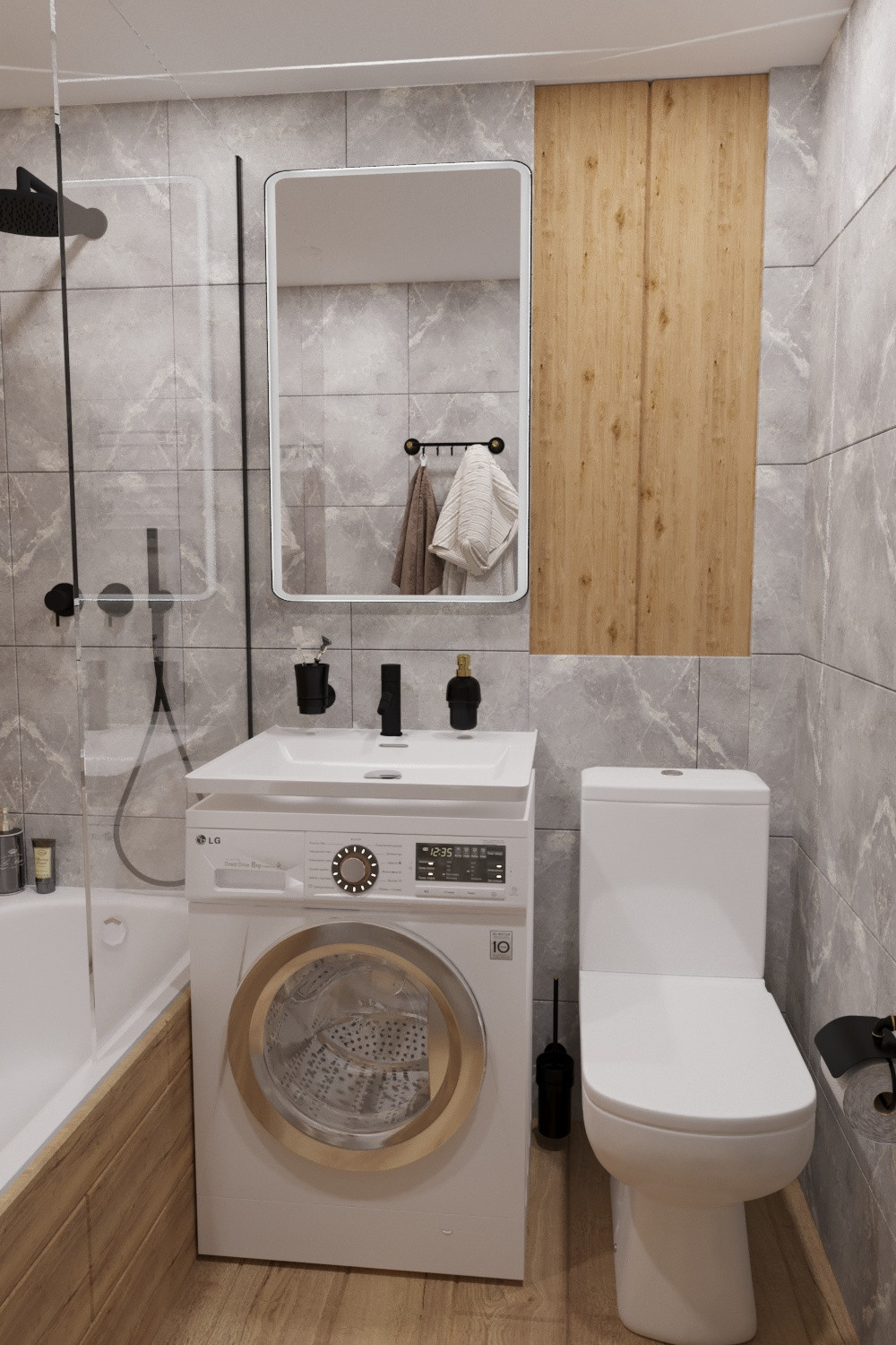 Однокомнатная хрущёвка для холостяка