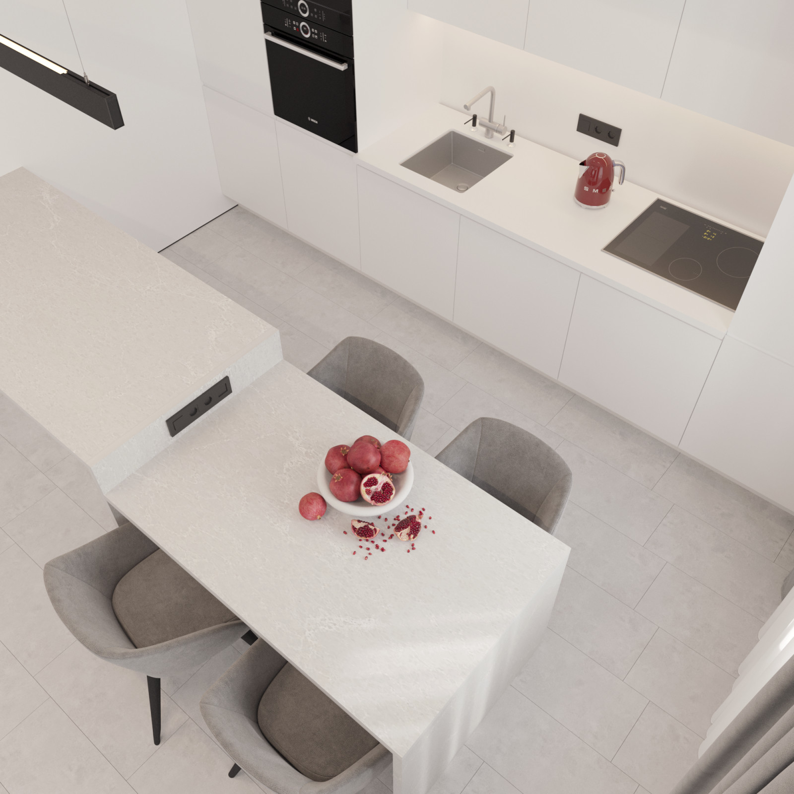 Дизайн-проект загородного дома 100 кв.м.