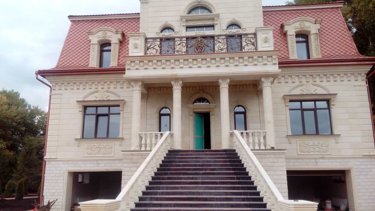 Балясины из натурального дагестанского камня