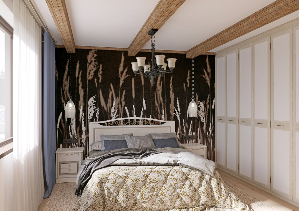 Обложка проекта: Спальня в стиле кантри