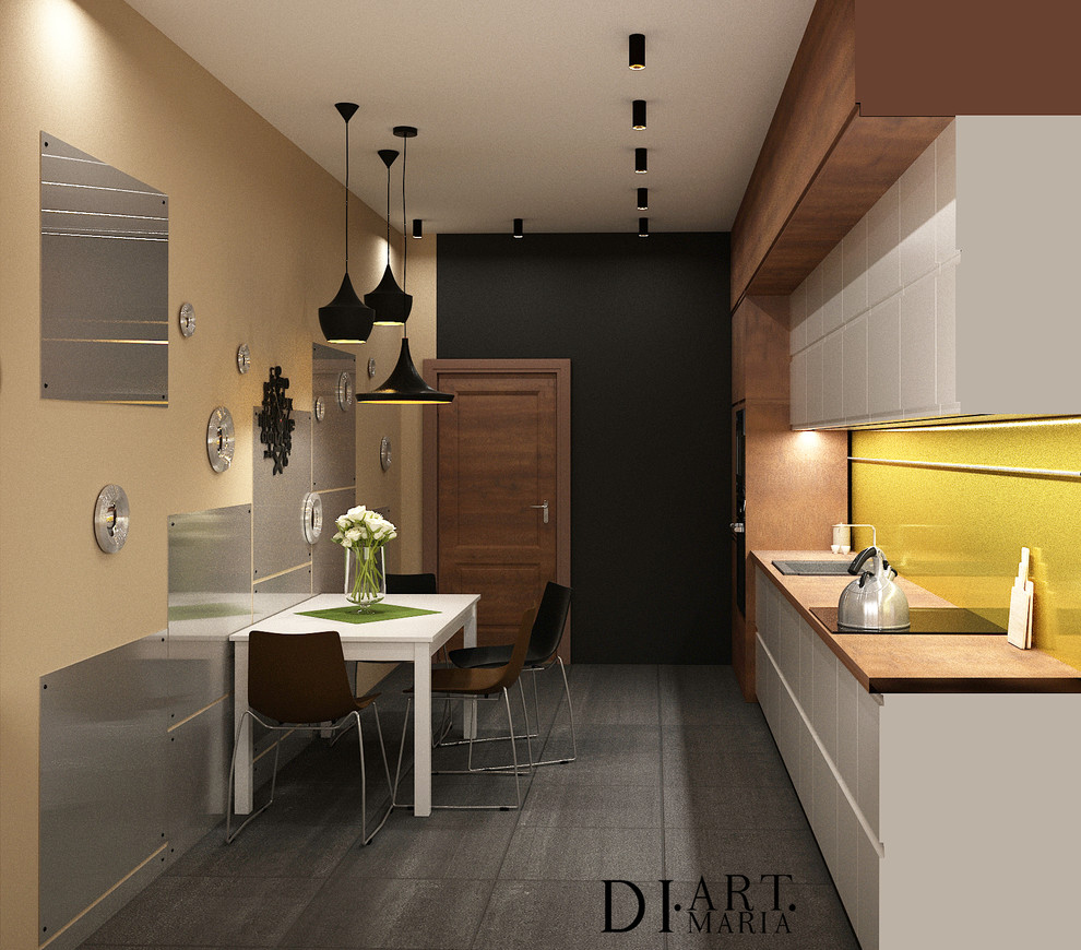 Кухня в стандартной двушке