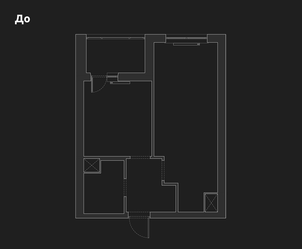 Обложка проекта: ЖК Life Лесная, 43.6 м²