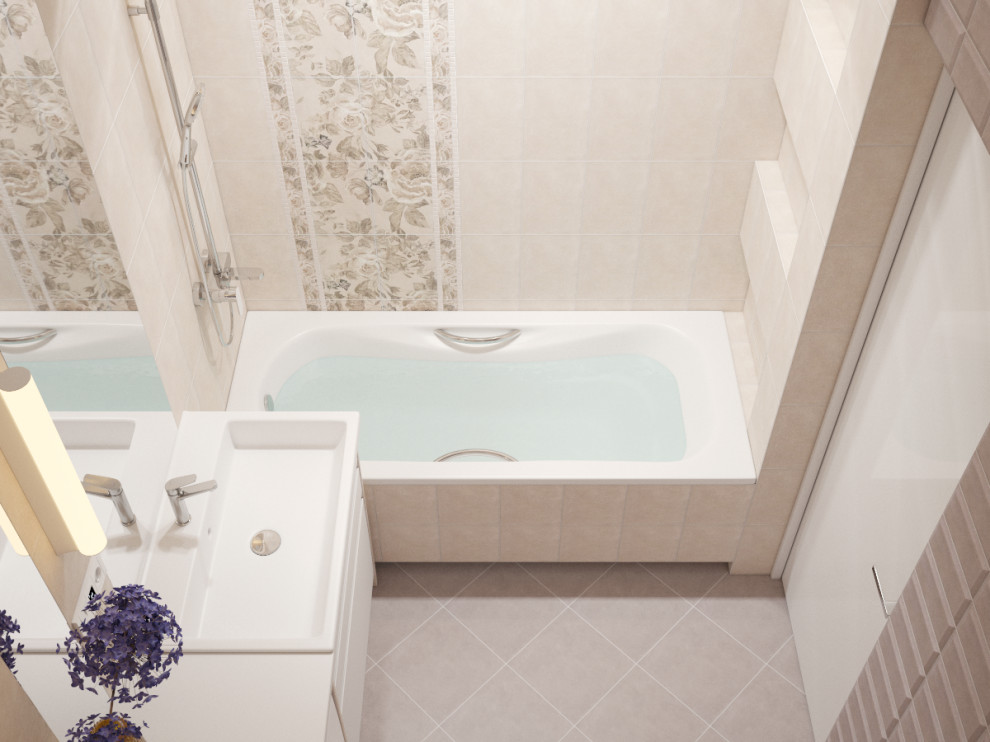 Обложка проекта: Дизайн ванной комнаты