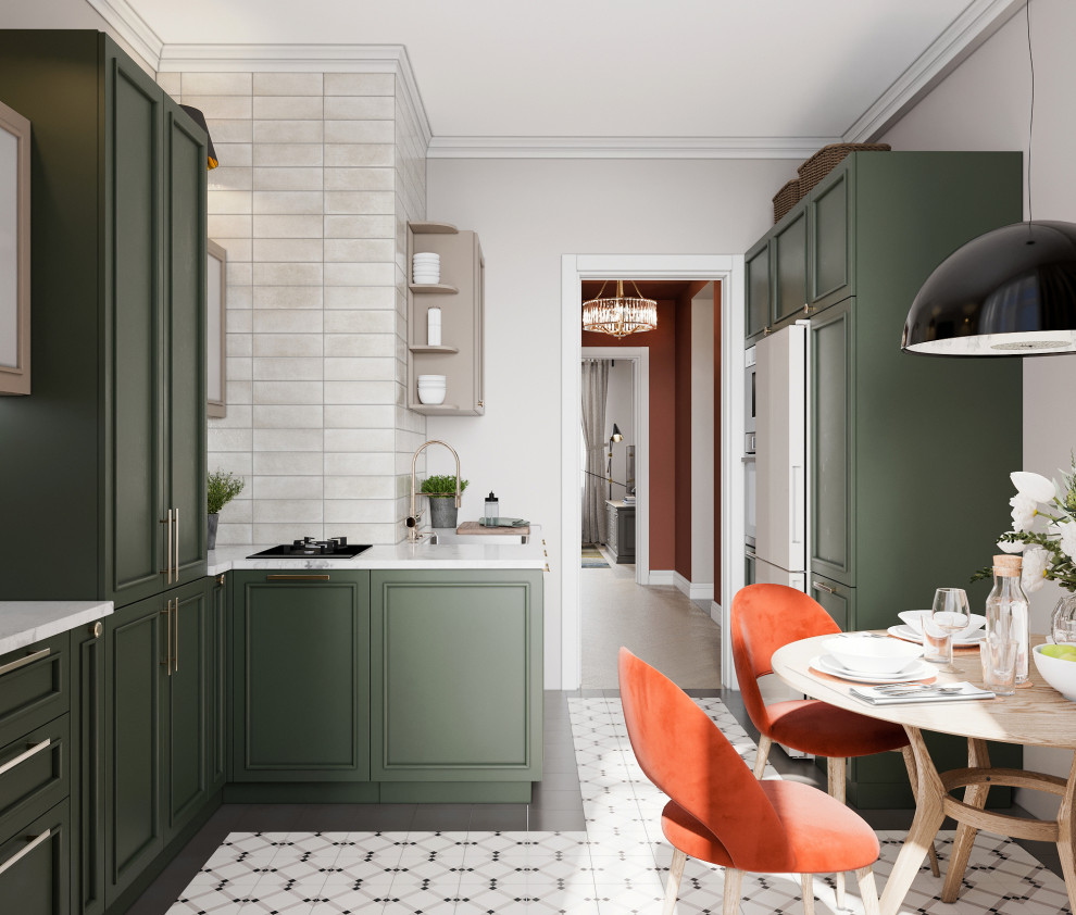 Элегантный интерьер в сталинке