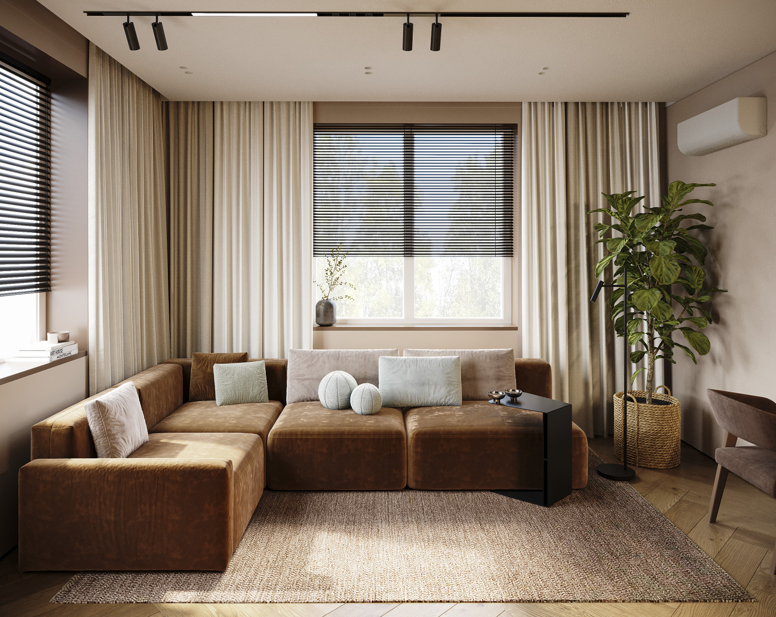 Проект 3х-комнатной квартиры в г.  Москва