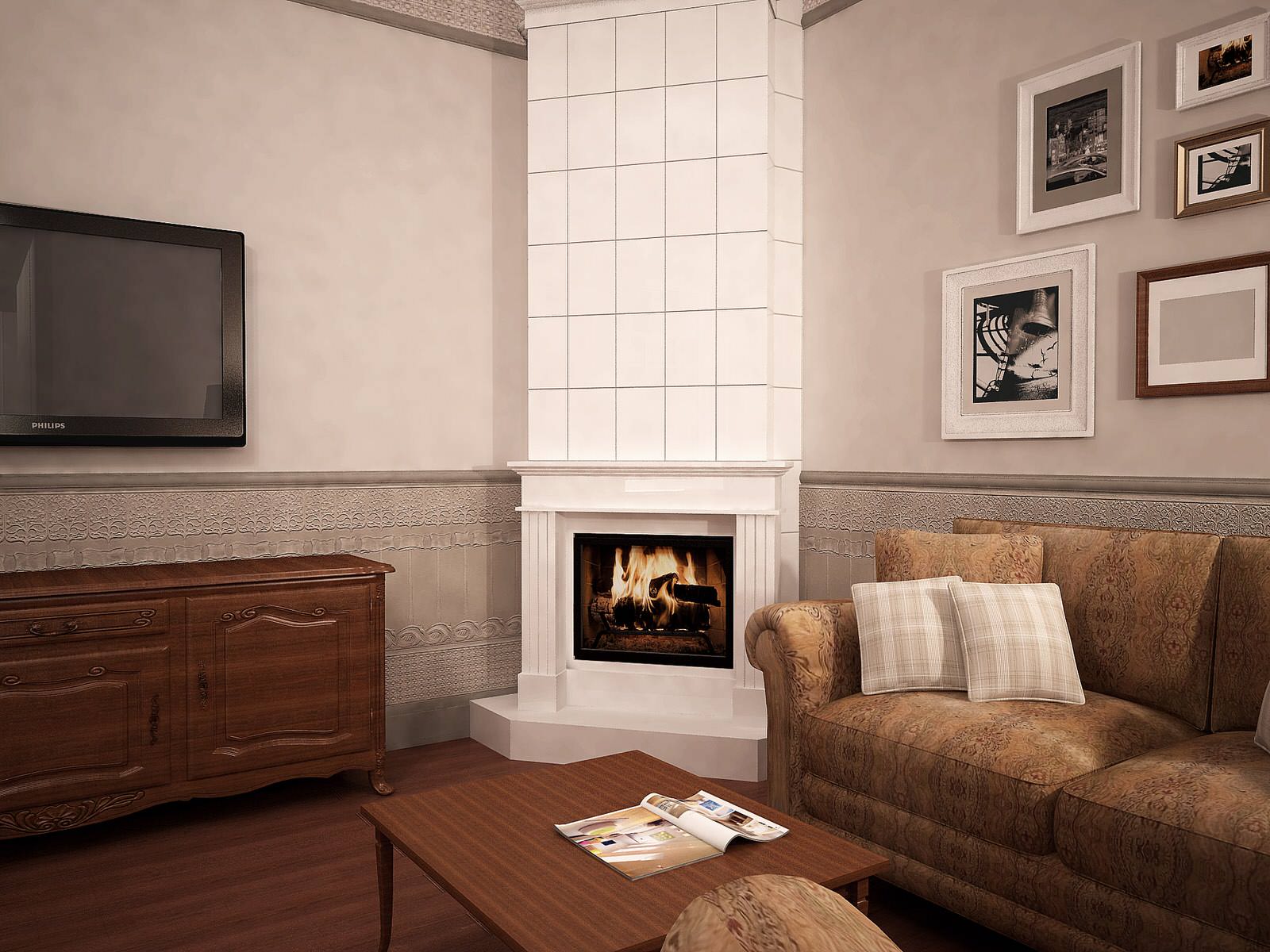 архитектурно-дизайнерский проект квартиры 104 кв.м с частичной перепланировкой