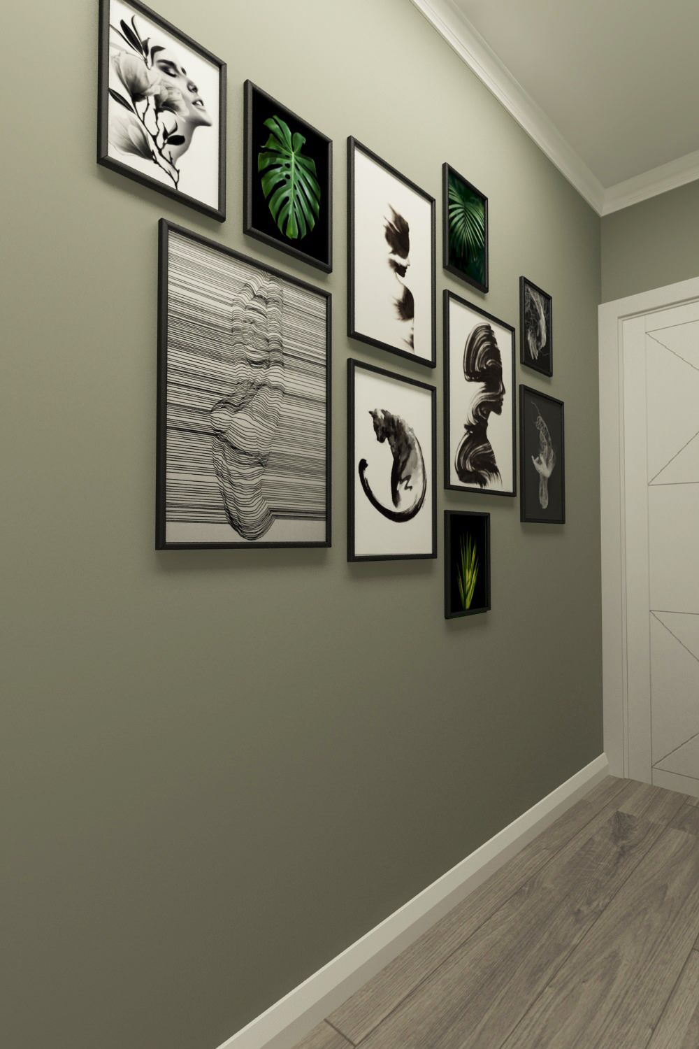 Трехкомнатная квартира в современном стиле в г. Новороссийск