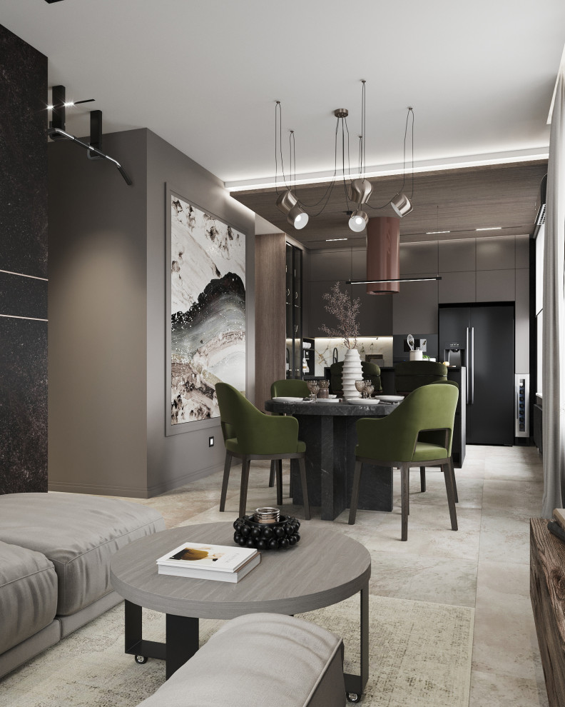 ЖК Level Амурская, квартира для молодой пары с детьми, 82 кв.м.