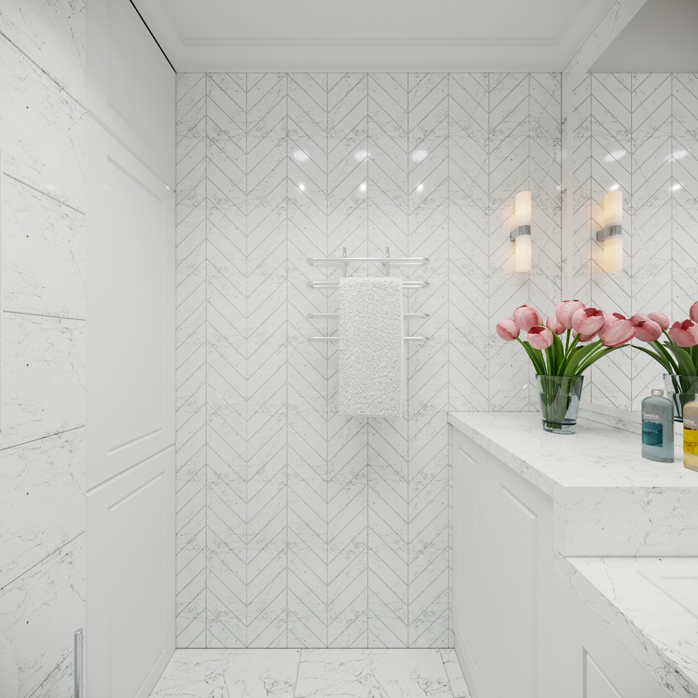 Квартира в ЖК «Золотая звезда» в стиле современная классика. 90м2. 2018