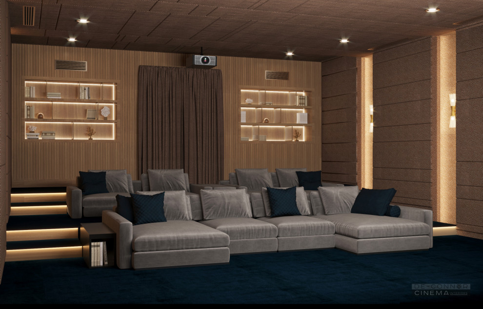 Обложка проекта: Luxury modern cinema