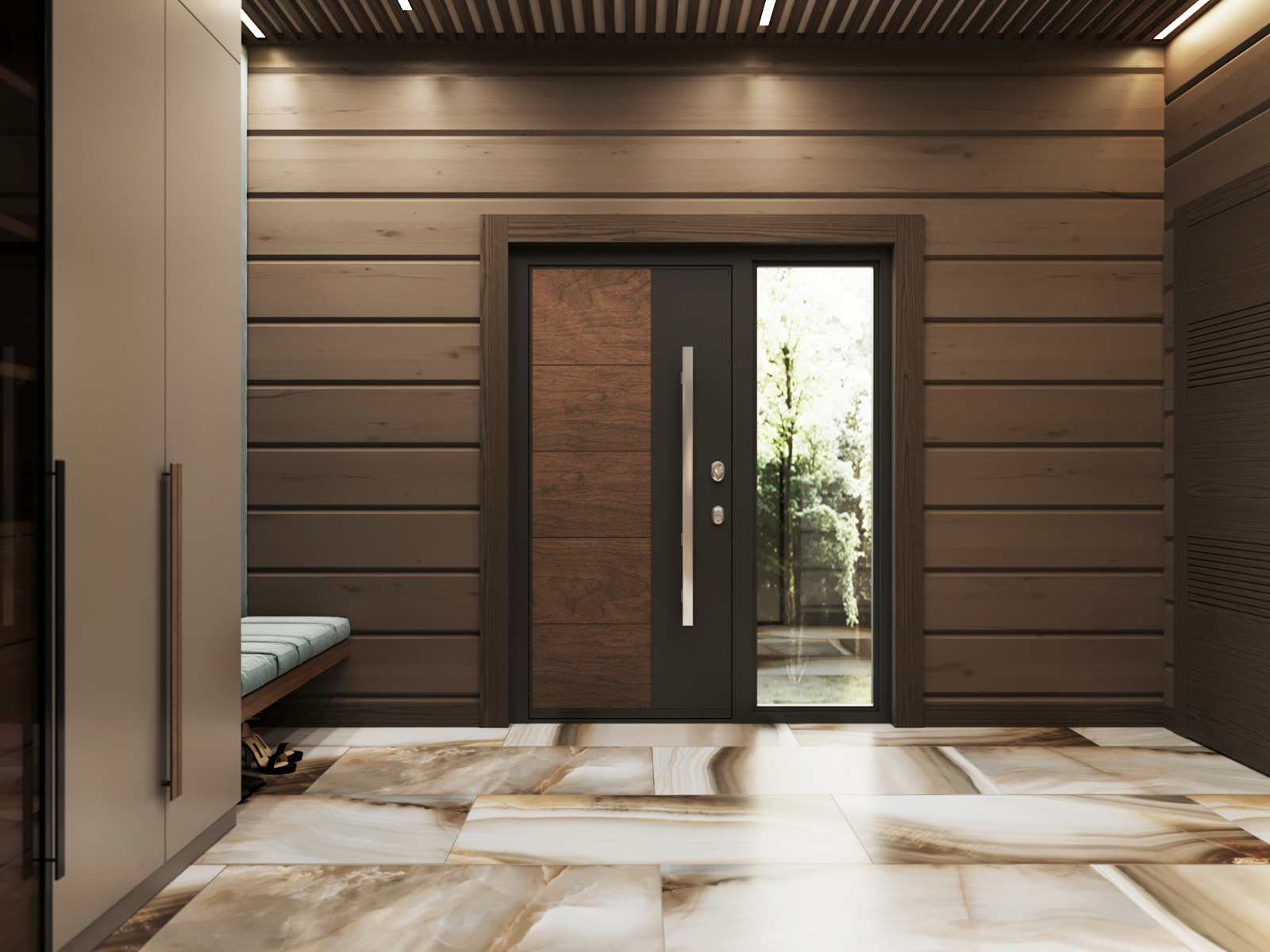 Проект интерьера деревянного дома в п.Завидово