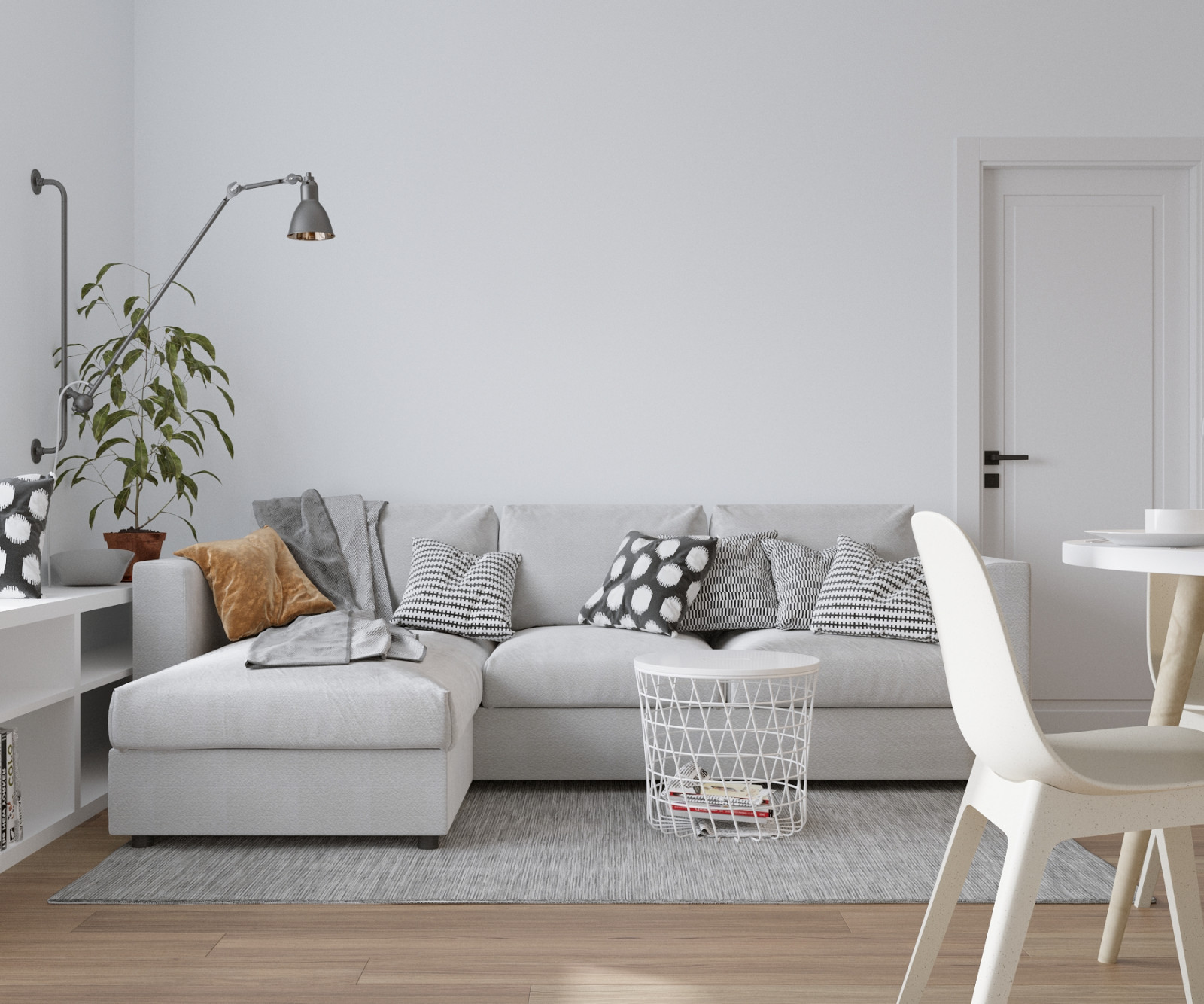 Интерьер квартиры 55м2