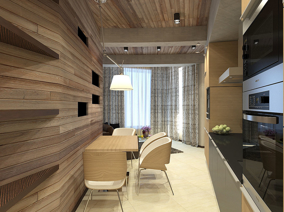 Экостиль для квартиры в загородном таунхаусе