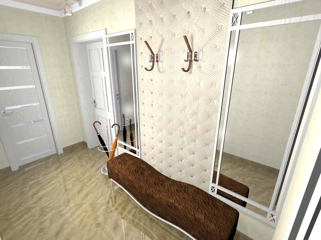 Частный интерьер маленькой квартиры в новостройке Самары.