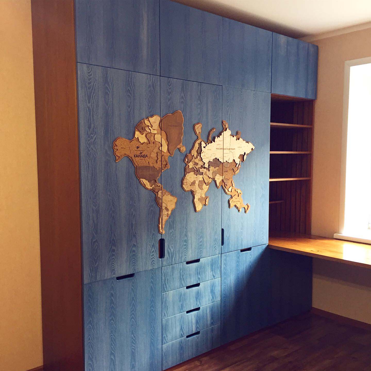 Детская с картой