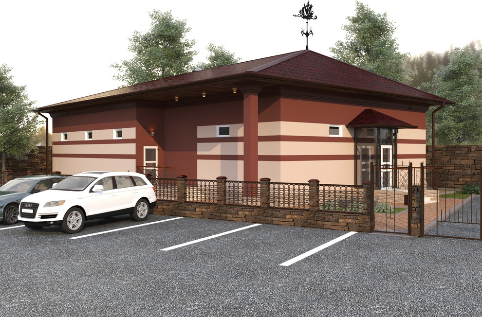 Обложка проекта: Баня в г. Ставрополе