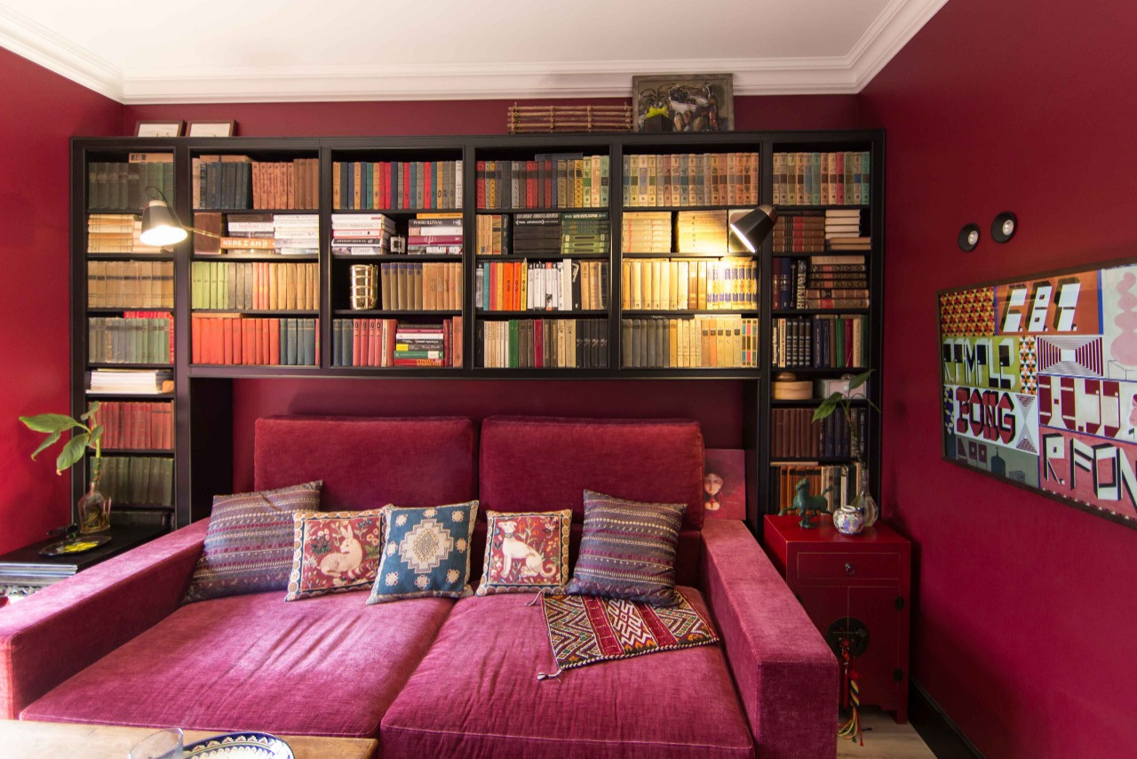 Библиотека из МДФ в эмали