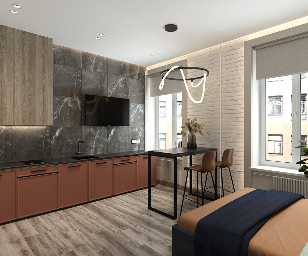 Две студии в одной квартире