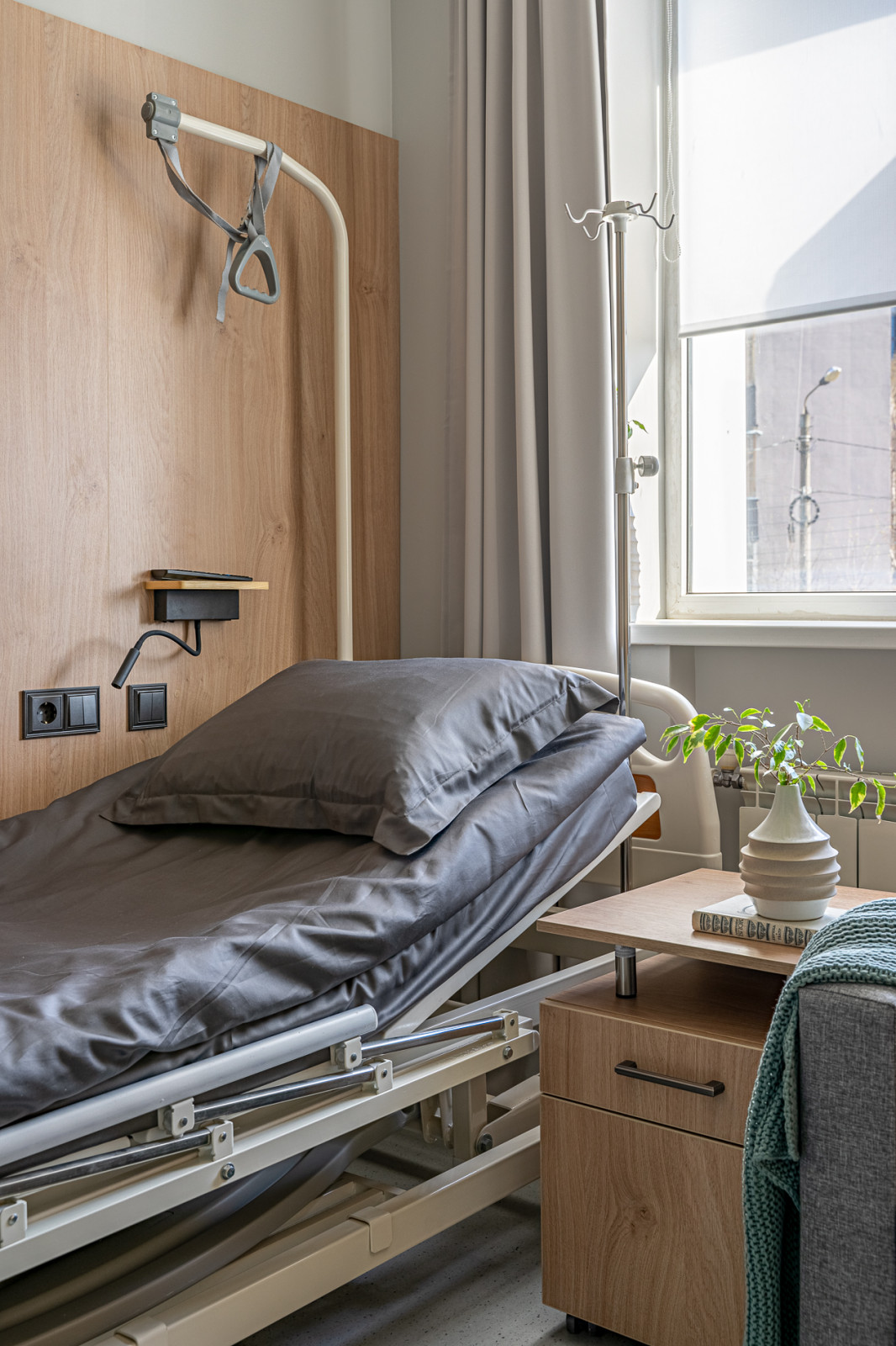 Индивидуальные палаты в медицинском центре