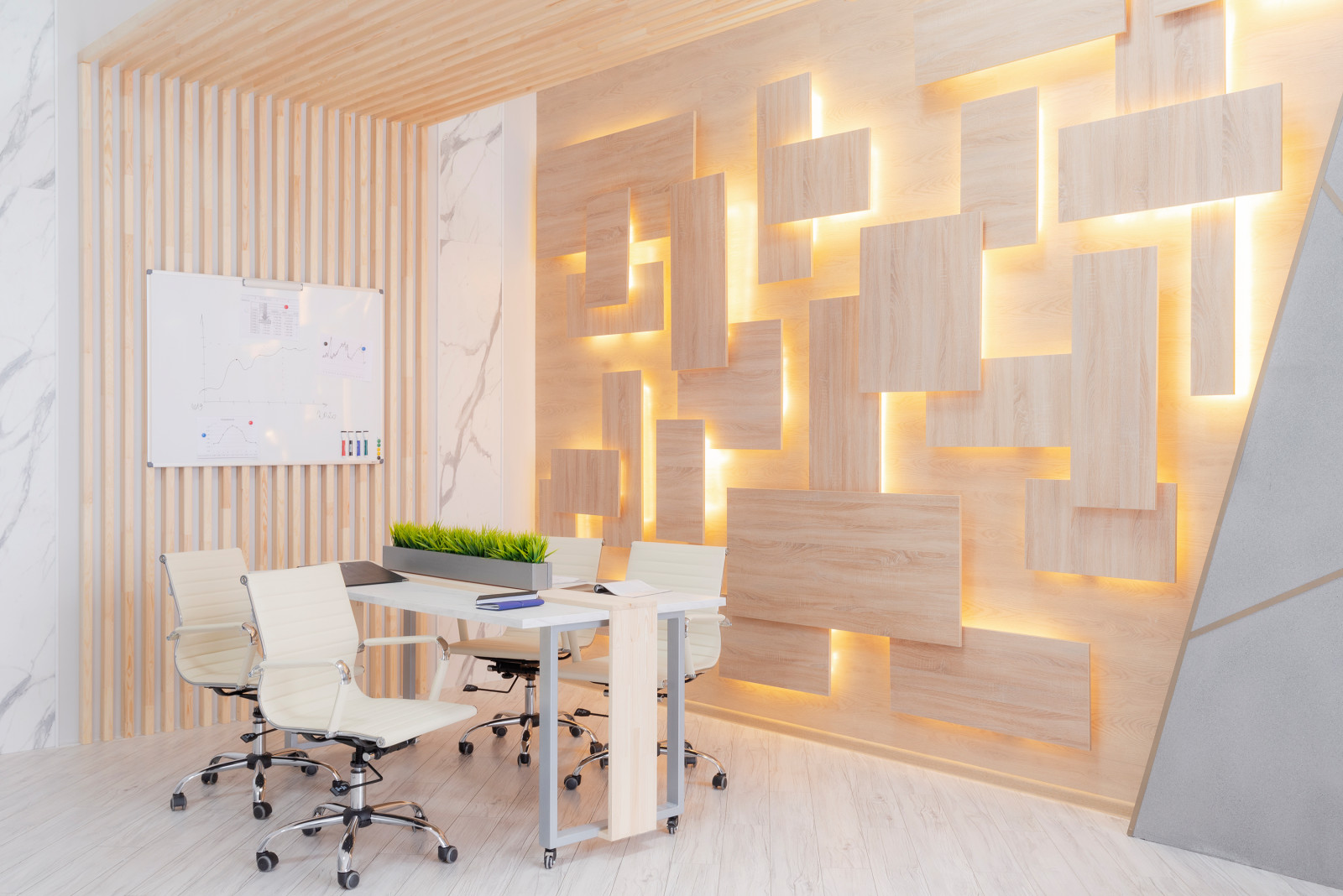 The Delta interior design | decorative office space