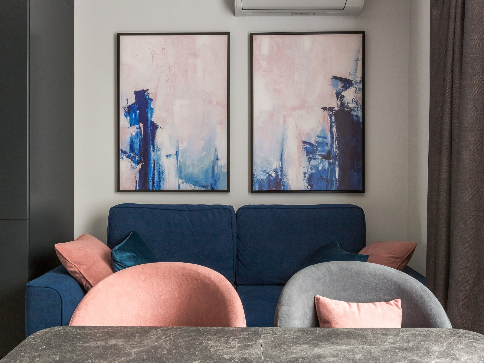 Синий, синий иней... на Ленинском (фото)