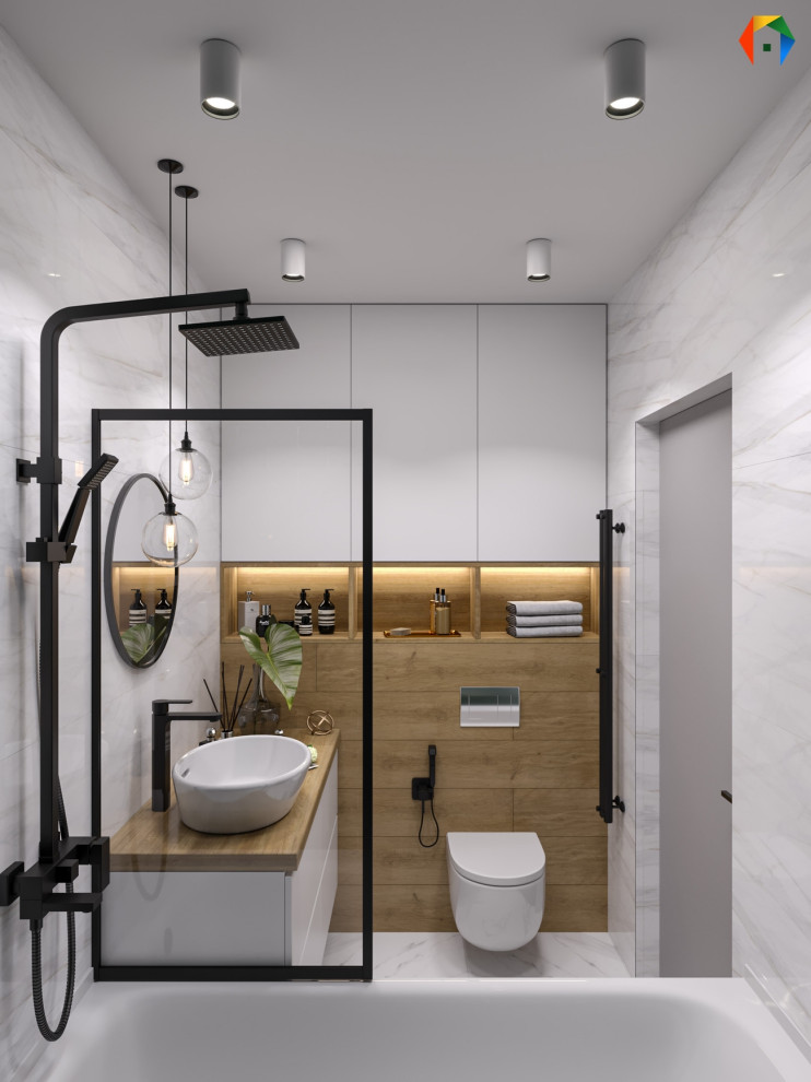 Золотой треугольник. Дизайн проект с преобладающим скандинавским стилем