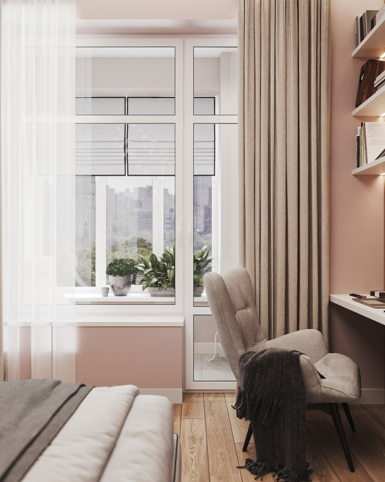 Трехкомнатная квартира в ЖК Savin House