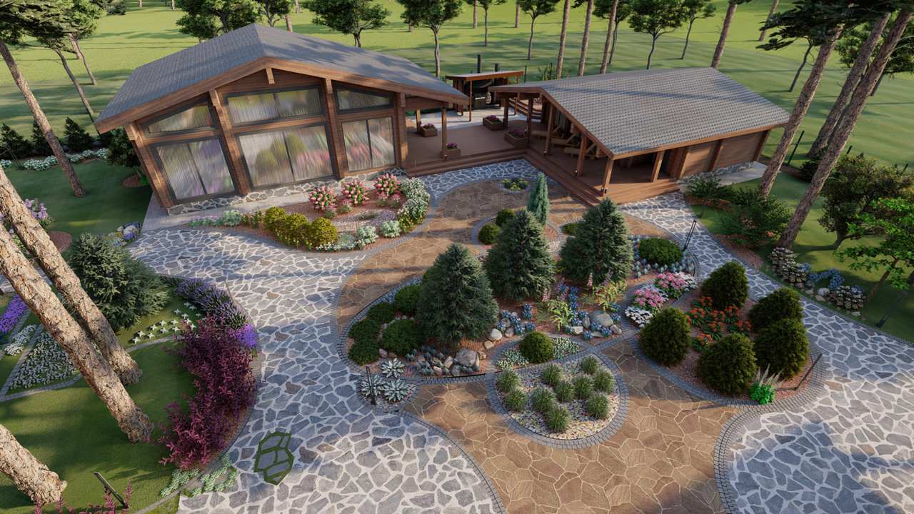 Сад в лесу для всей семьи