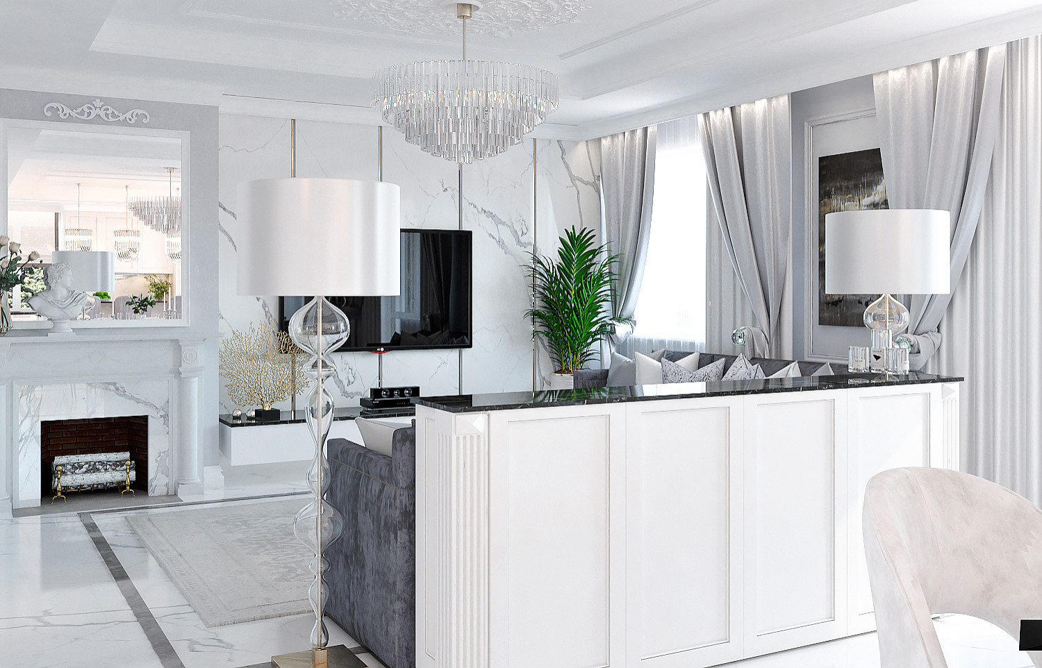 Дом 450 кв.м в Дмитрове (1 этаж)