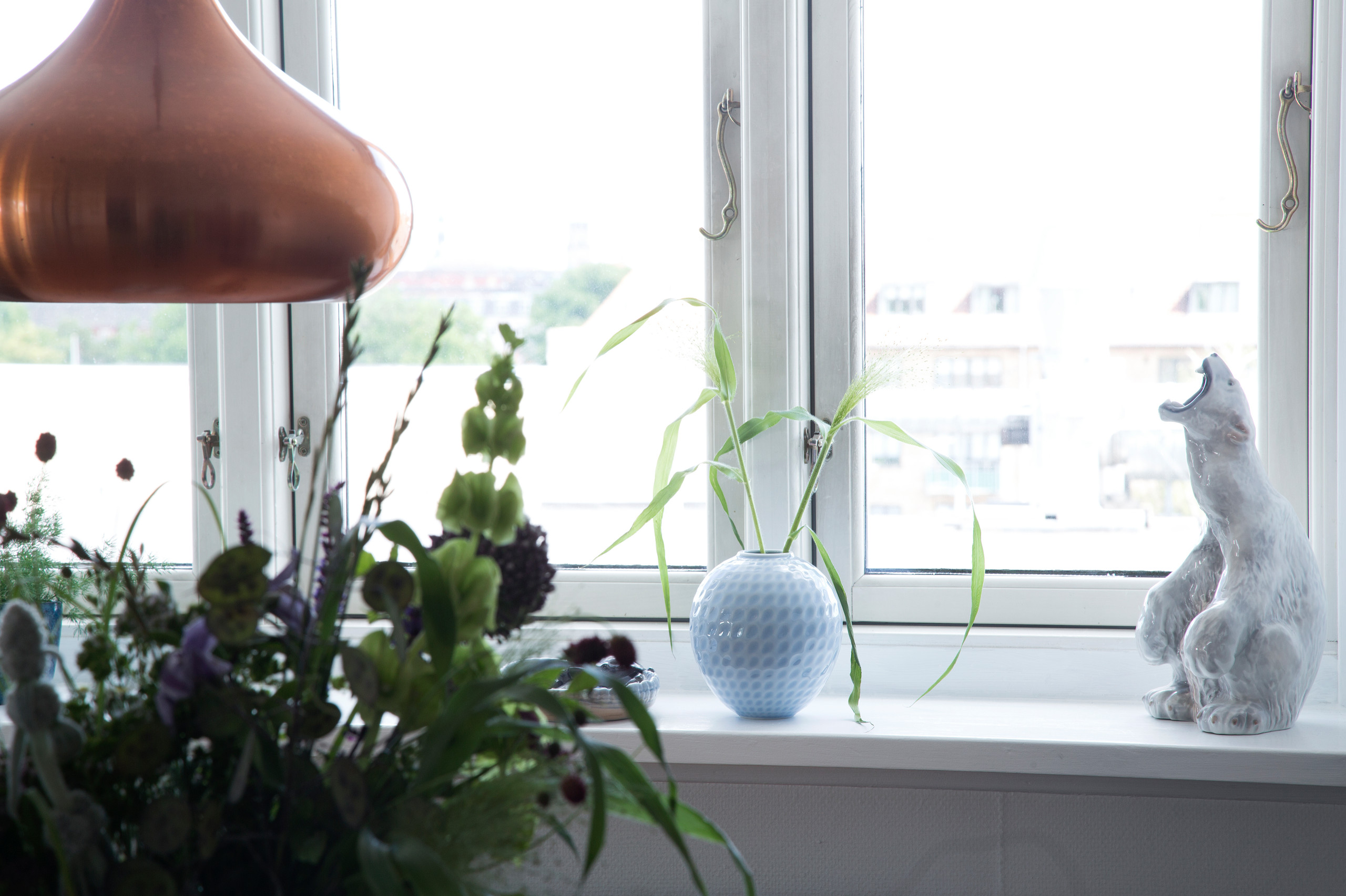 Houzz Дания: Черно-белая мансарда в Копенгагене