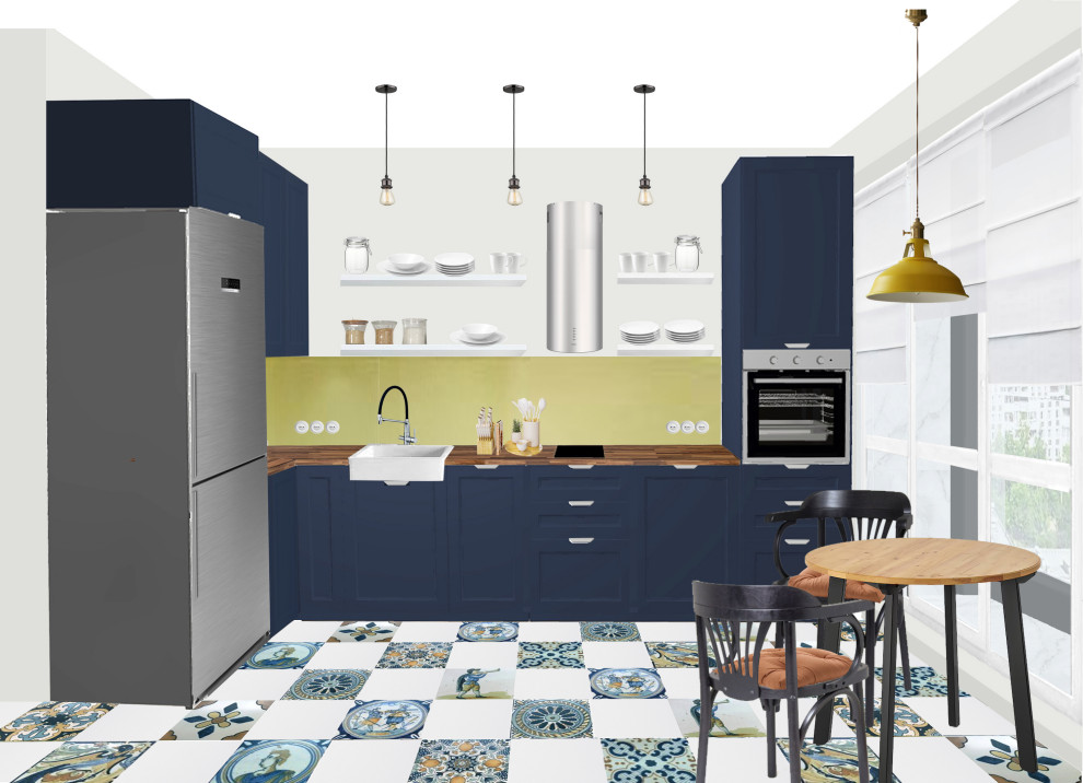 Обложка проекта: Дизайн-проект квартиры ЖК "Москвичка"