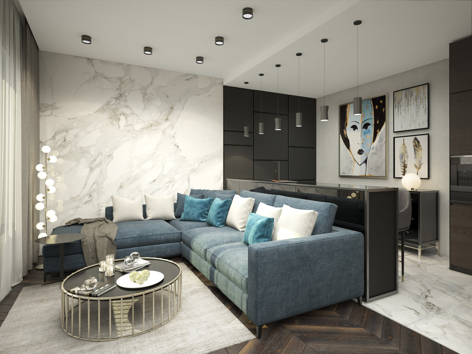 Обложка проекта: Дизайн интерьера, ЖК Привелегия