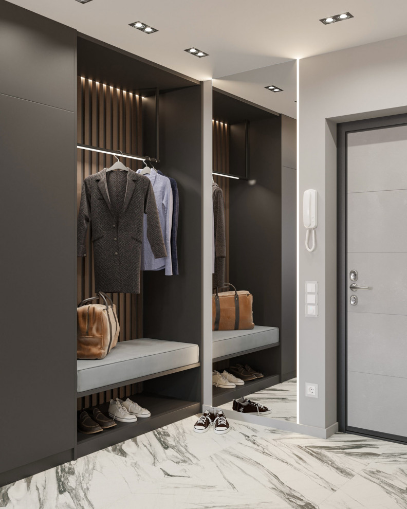 Проект двухкомнатной квартиры #urban_inspiration