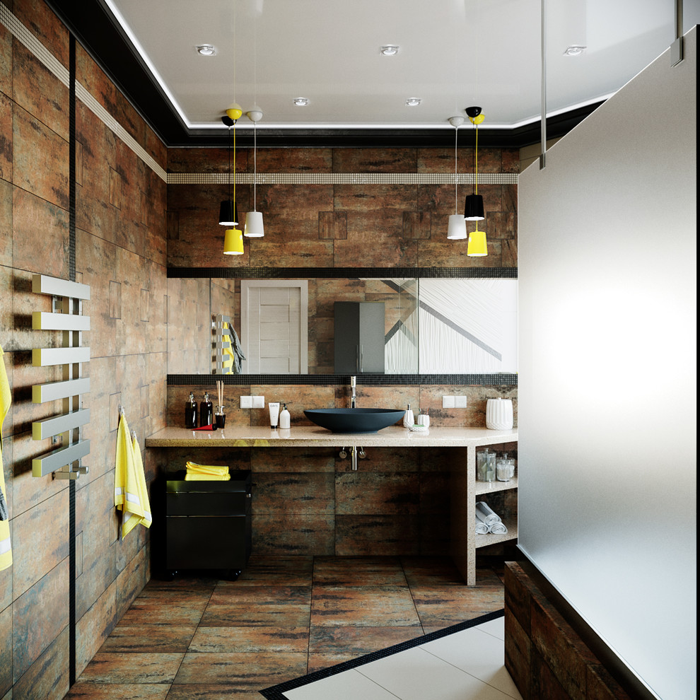 Обложка проекта: Современная ванная комната для молодой семьи