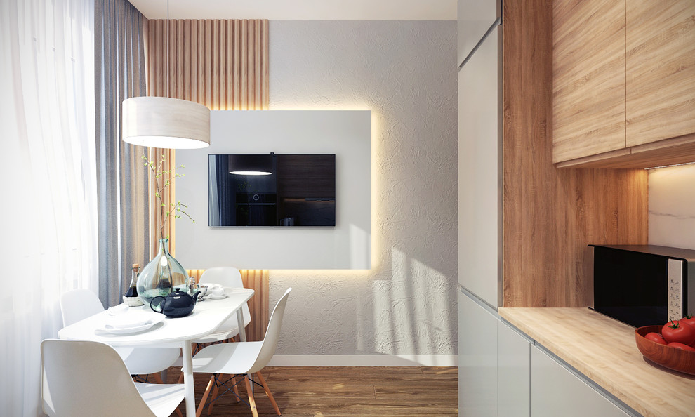 Современный интерьер квартиры для молодой девушки