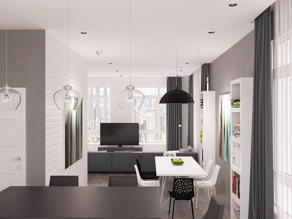 Обложка проекта: Дом. Скандинавский стиль. Подмосковье.