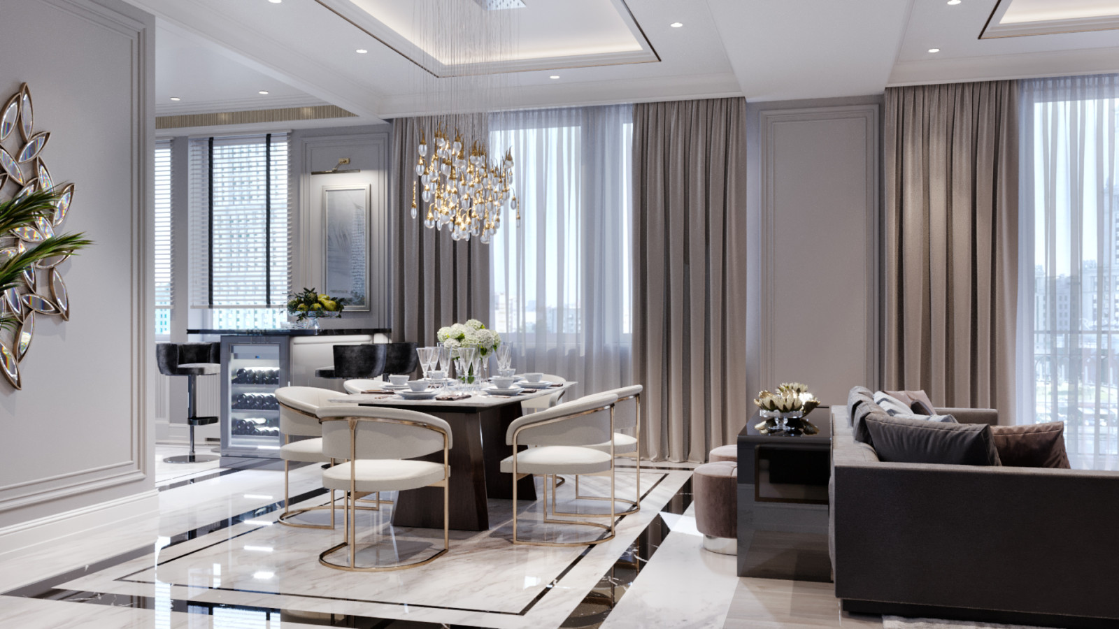 Квартира на Краснопресненской 115 кв.м