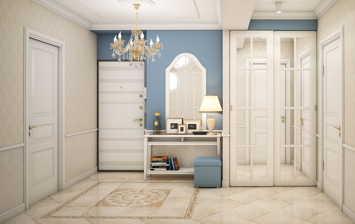 Дизайн-проект квартиры Онежская 53к4 70м2 (Классический стиль)