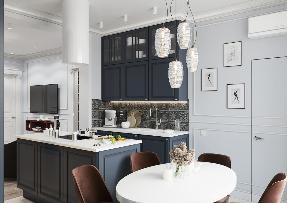 Обложка проекта: Дизайн-проект квартиры в ЖК Солнечный олимп