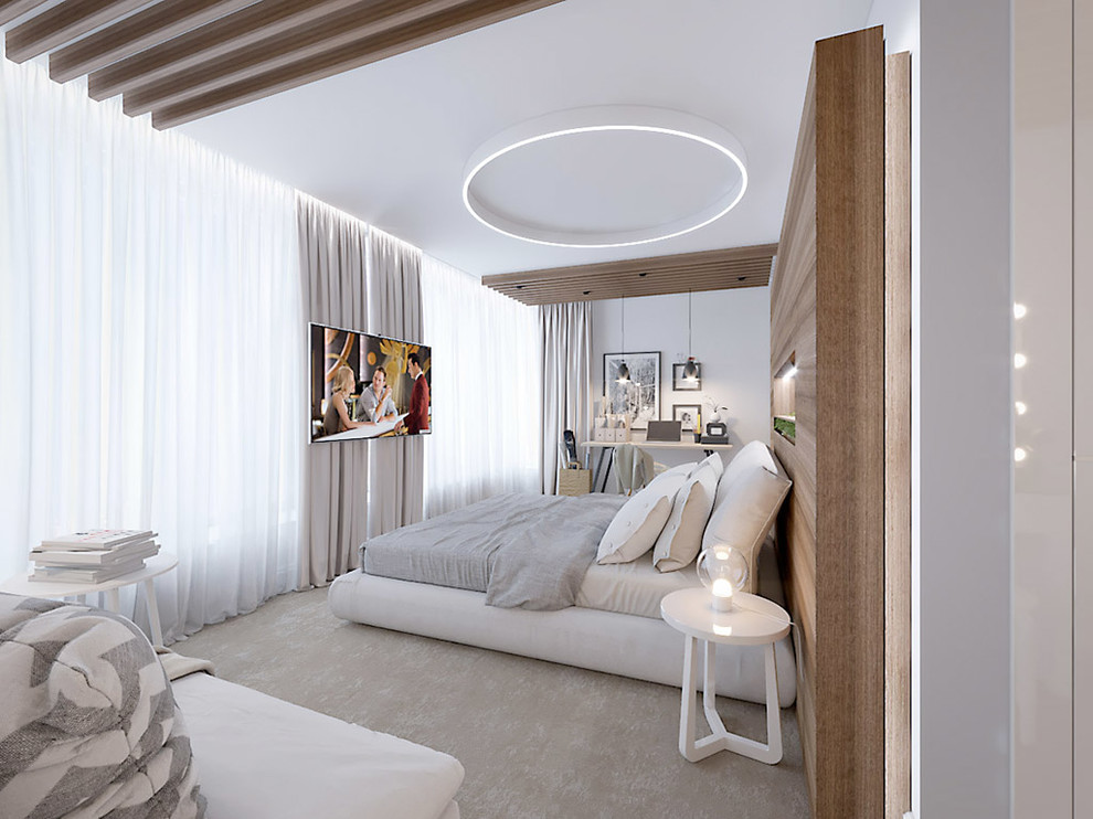 Интерьер двухуровневой квартиры