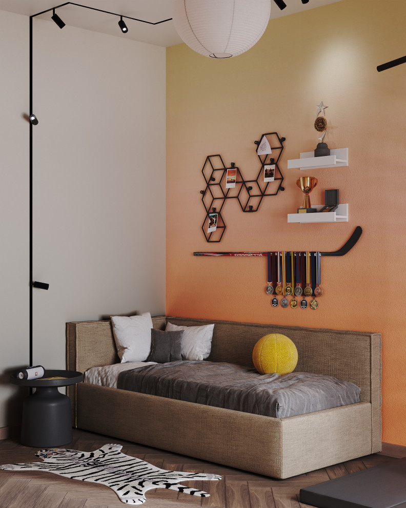 Квартира для семьи с двумя детьми в ЖК Monodom Lake г. Москва.