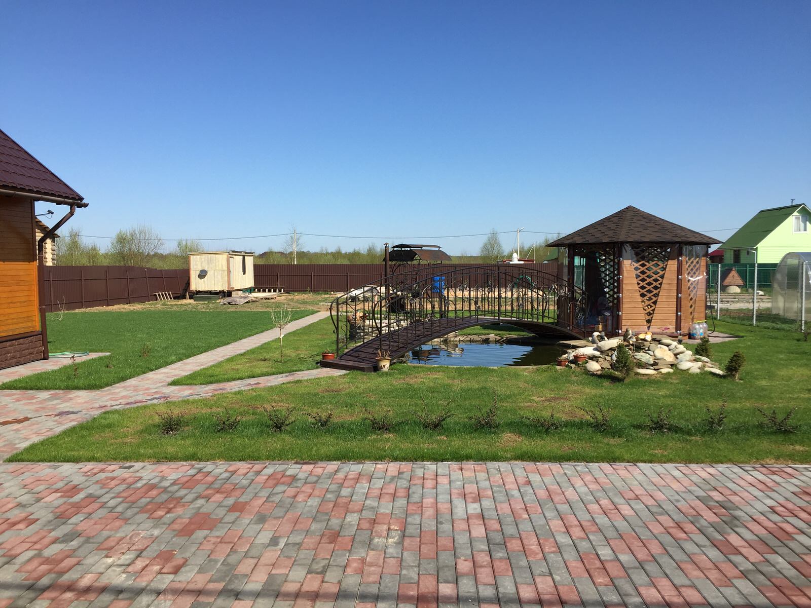 Озеленение дачного участка